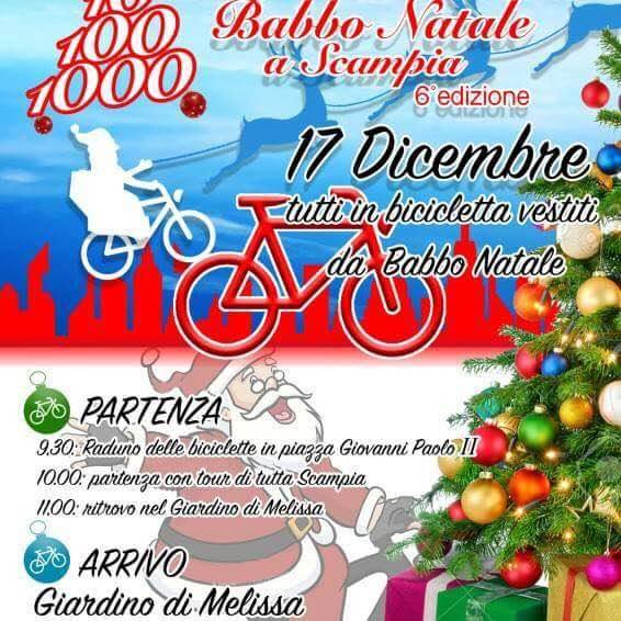 Immagini Di Buona Domenica Di Natale.Domenica 17 Dicembre Babbo Natale In Bici A Scampia Fiab Napoli Cicloverdi